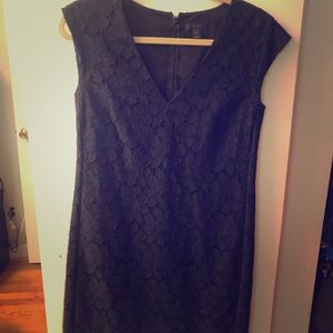 J. Crew summer lace dress, size 2, navy blue